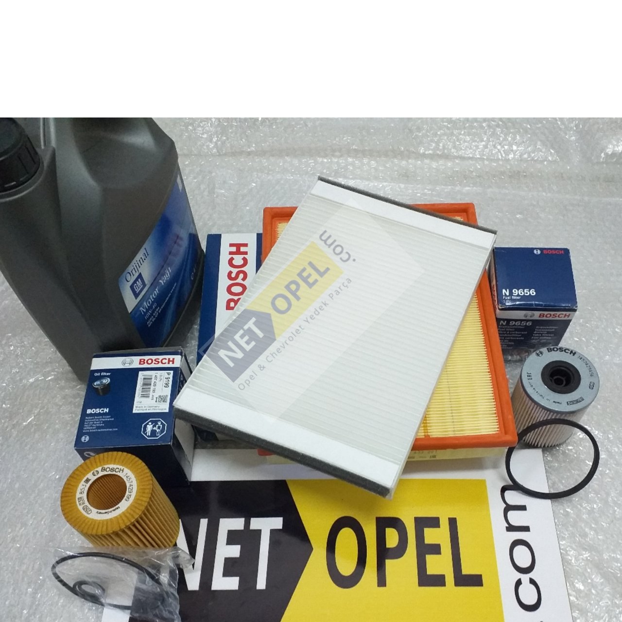 Opel Astra H Filtre Bakım Seti 1.7 Motor ( Motor Yağlı ) BOSCH