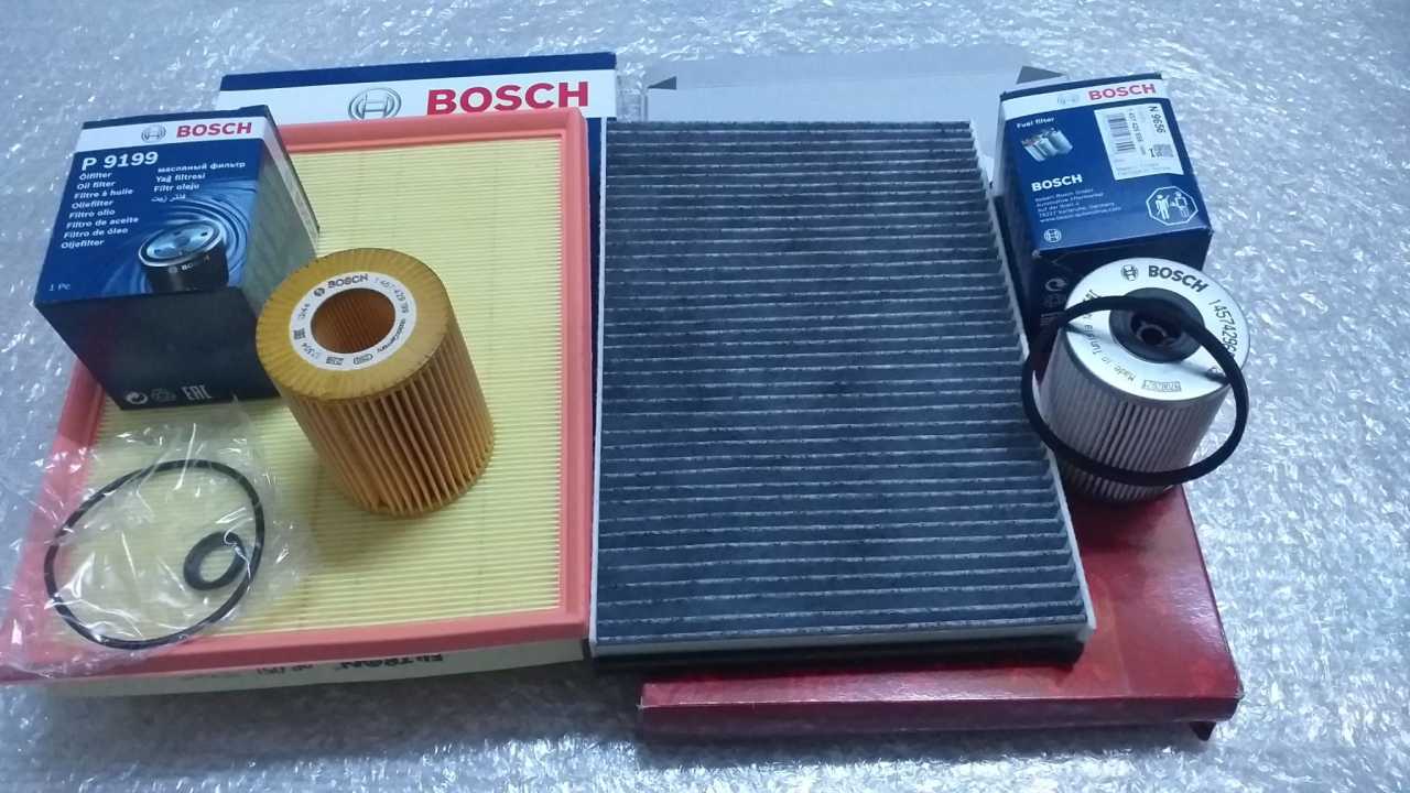 Opel Astra H Filtre Bakım Seti 1.7 Motor BOSCH