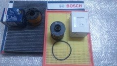 Opel Astra H Filtre Bakım Seti 1.3 Motor GM BOSCH