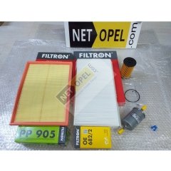 Opel Corsa C Filtre Bakım Seti Z10XE - Z12XE - Z12XEP - Z14XEP Motorlar FİLTRON