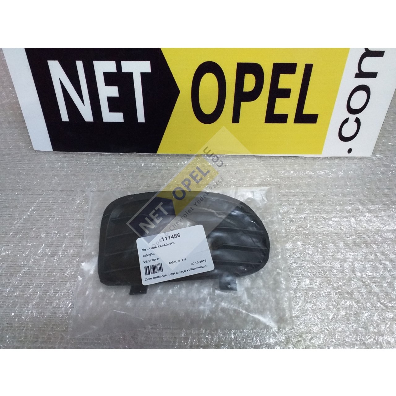 Opel Vectra B Sis Far Kapağı Sisli ( Izgarası ) Sol 1996-2001 ROOT Marka