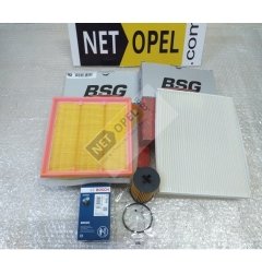 Opel Corsa D Filtre Bakım Seti 1.2 -1.4 Motorlar 2011-2014 BOSCH- BSG