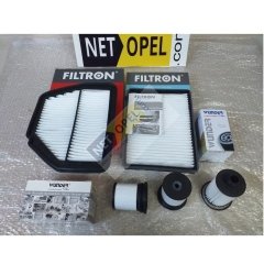 Chevrolet Captiva Filtre Bakım Seti ( Kısa Tip Mazot Filtreli ) 2012-2015 FİLTRON - WUNDER