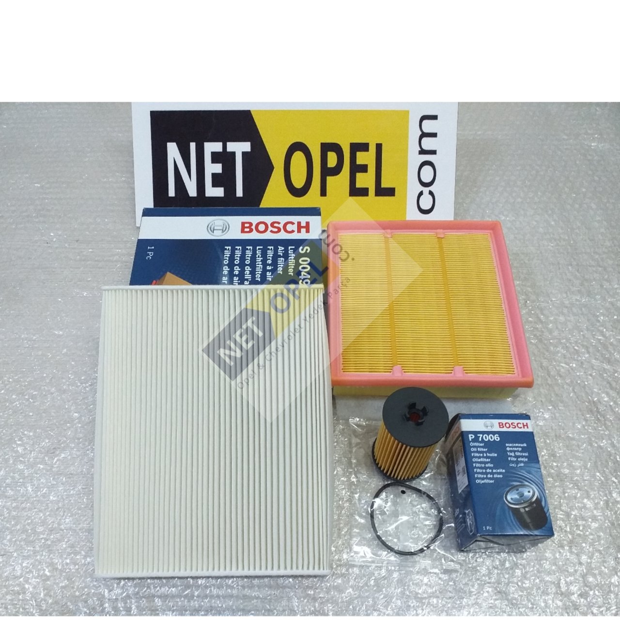 Opel Corsa E Filtre Bakım Seti 1.2 - 1.4 Motorlar Düz - Easytronic Vitesler