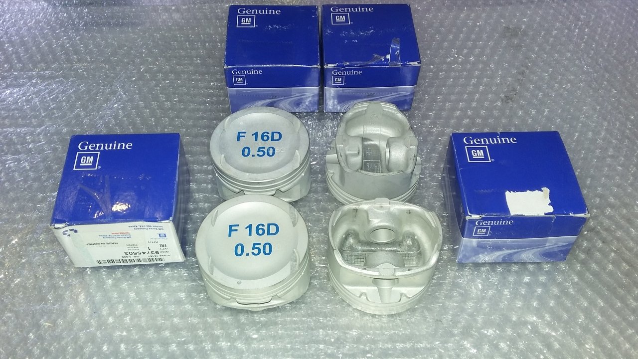 Chevrolet Lacetti Piston Takımı 1.6 Motor GM