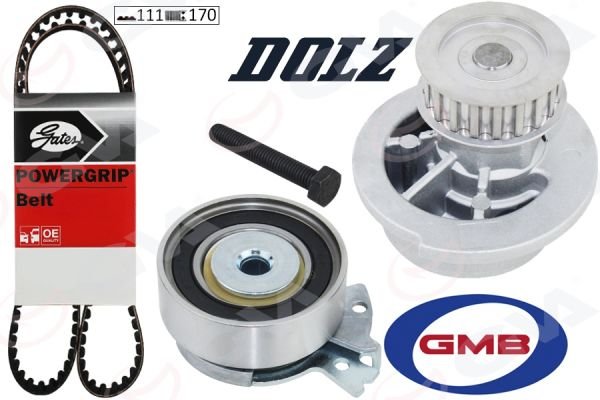 Opel Corsa B Devirdaimli Eksantrik Triger Seti 1.4 8 Valf