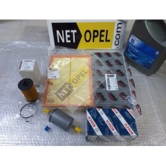 Opel Tigra B Filtre Bakım Seti Motor Yağlı 1.4 Motor GM