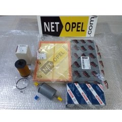 Opel Tigra B Filtre Bakım Seti 1.4 Motor GM