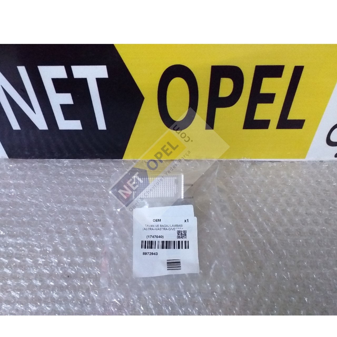 Opel Astra Corsa Vectra Bagaj + Torpido Lambası