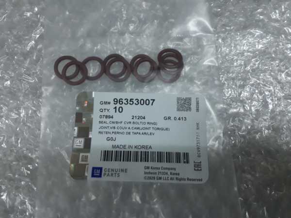 Chevrolet Lacetti Motor Üst Kapak Civata Oringi Contası ( Takım ) GM