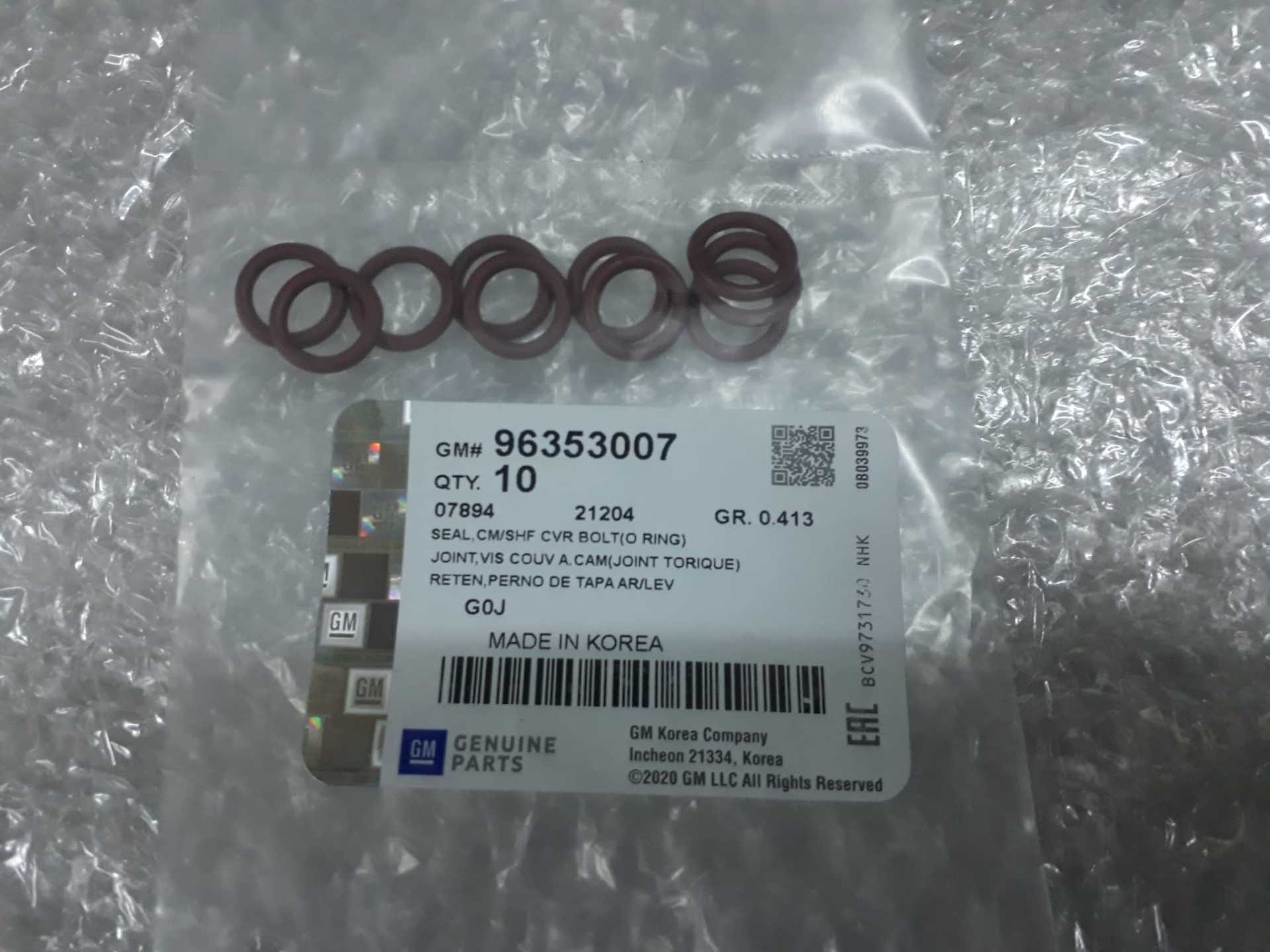 Chevrolet Lacetti Motor Üst Kapak Civata Oringi Contası ( Takım ) GM