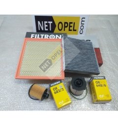 Opel İnsignia Filtre Bakım Seti 2.0 Dizel FİLTRON