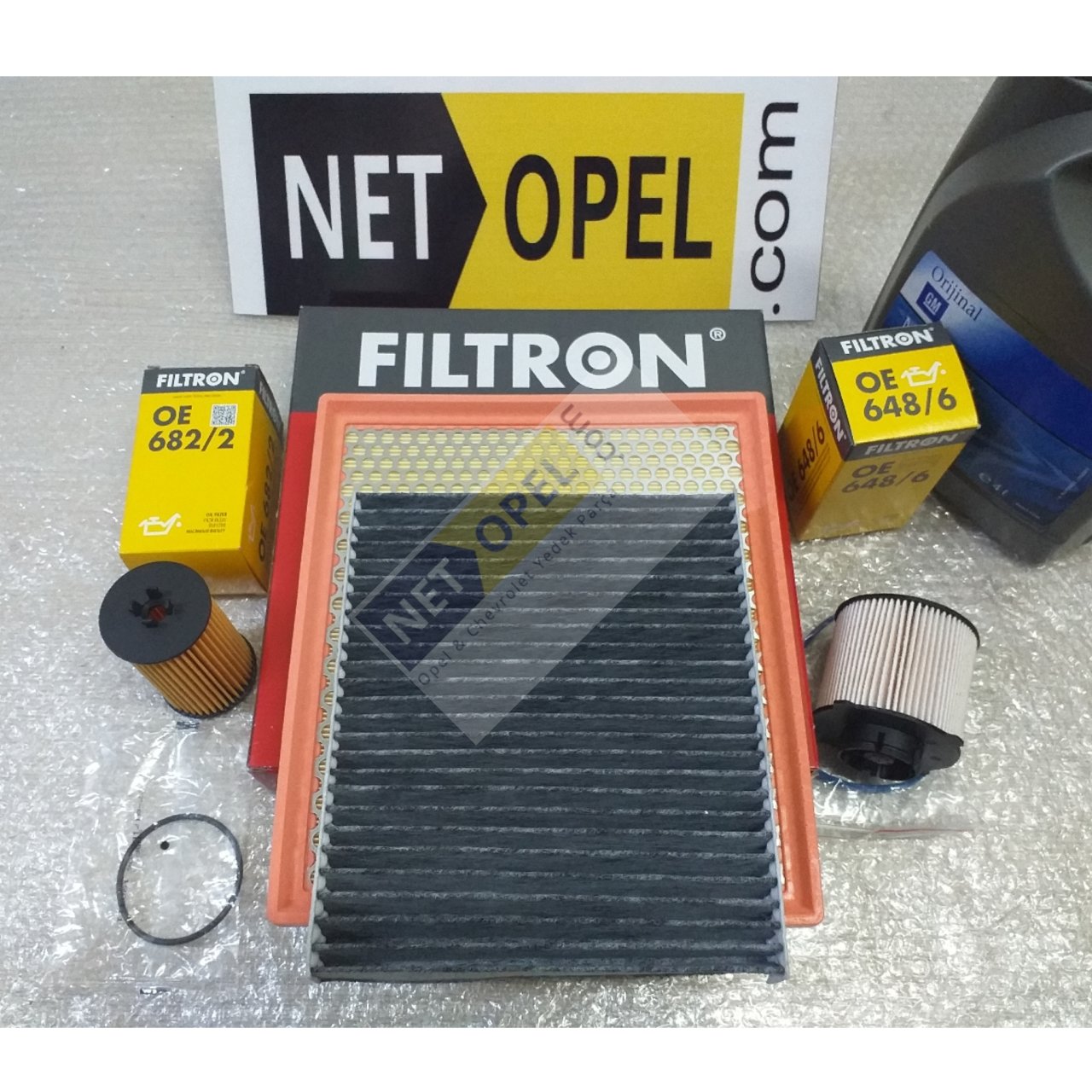 Opel İnsignia Filtre Bakım Seti Motor Yağlı 1.6 Dizel FİLTRON