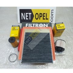 Opel İnsignia Filtre Bakım Seti 1.6 Dizel  FİLTRON