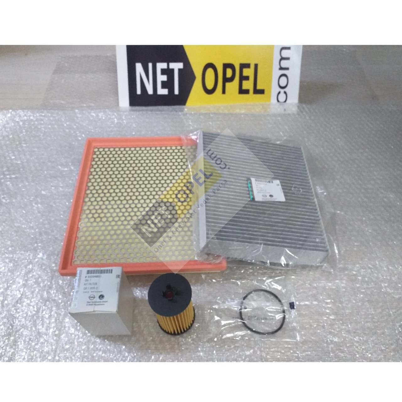 Opel İnsignia Filtre Bakım Seti 1.4 - 1.6 Motor GM