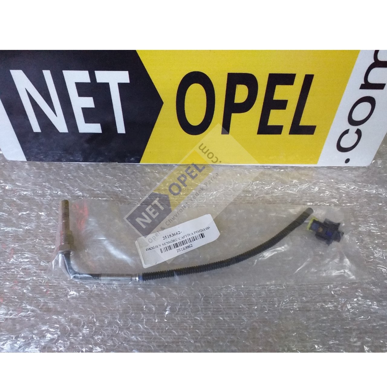 Chevrolet Captiva Oksijen Sensörü Egzoz Sıcaklık Sensörü 1. Konum 2007-2011 Orjinal..