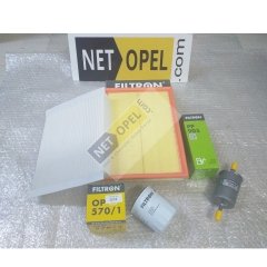 Opel Meriva A Filtre Bakım Seti 1.6 Motor FİLTRON