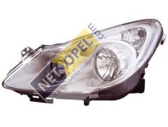 Opel Corsa D Far Lambası Sağ ( Beyaz ) 2007-2010 ) VALEO Marka Orjinal..