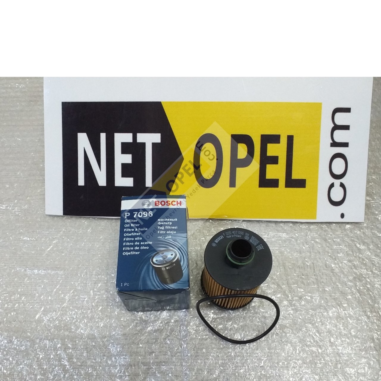 Opel Corsa D Yağ Filtresi 1.3 Motor 2011-2014 BOSCH