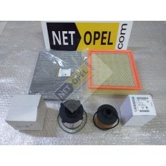 Opel Meriva B Filtre Bakım Seti 1.3 Motor GM