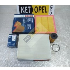 Opel Corsa D Filtre Bakım Setİ 1.0 Motor Orjinal İçerik..