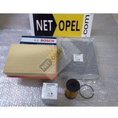 Opel Mokka Filtre Bakım Seti 1.4- 1.6 Motor GM