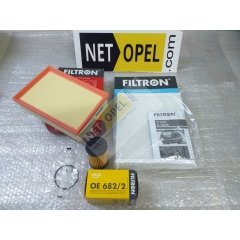 Opel Mokka Filtre Bakım Seti 1.4-1.6 Motor FİLTRON