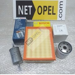Opel Combo B Filtre Bakım Seti 1.4 Motor GM - BOSCH