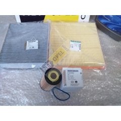Opel Astra J Filtre Bakım Seti Motor Yağlı A14XER - A16XER Motorlar GM