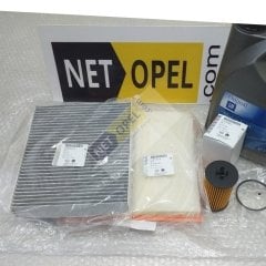 Opel Astra J Filtre Bakım Seti Motor Yağlı A14NET -A14NEL-A16LET Motorlar GM