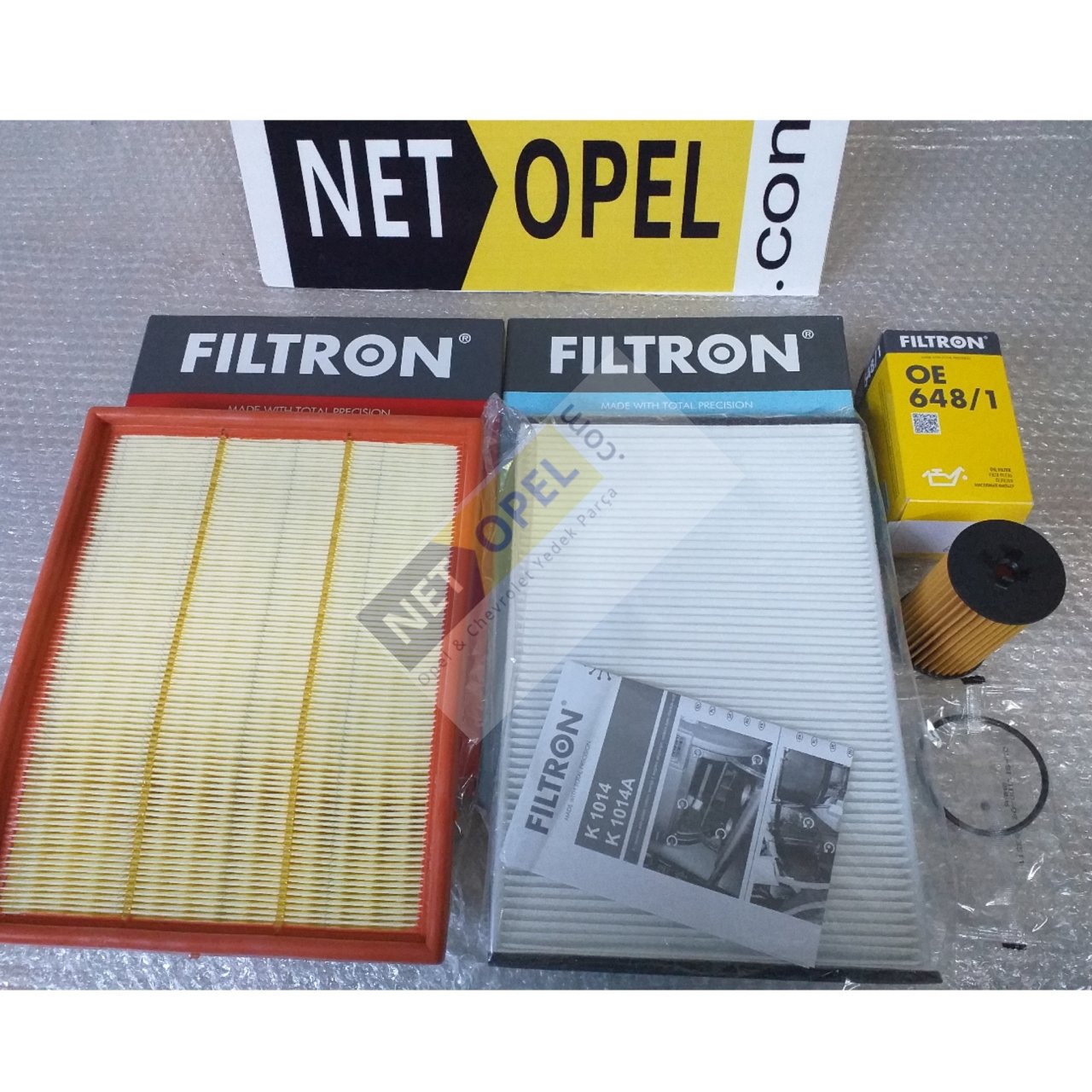 Opel Zafira B Filtre Bakım Seti Z16XER - A16XER Motorlar FİLTRON