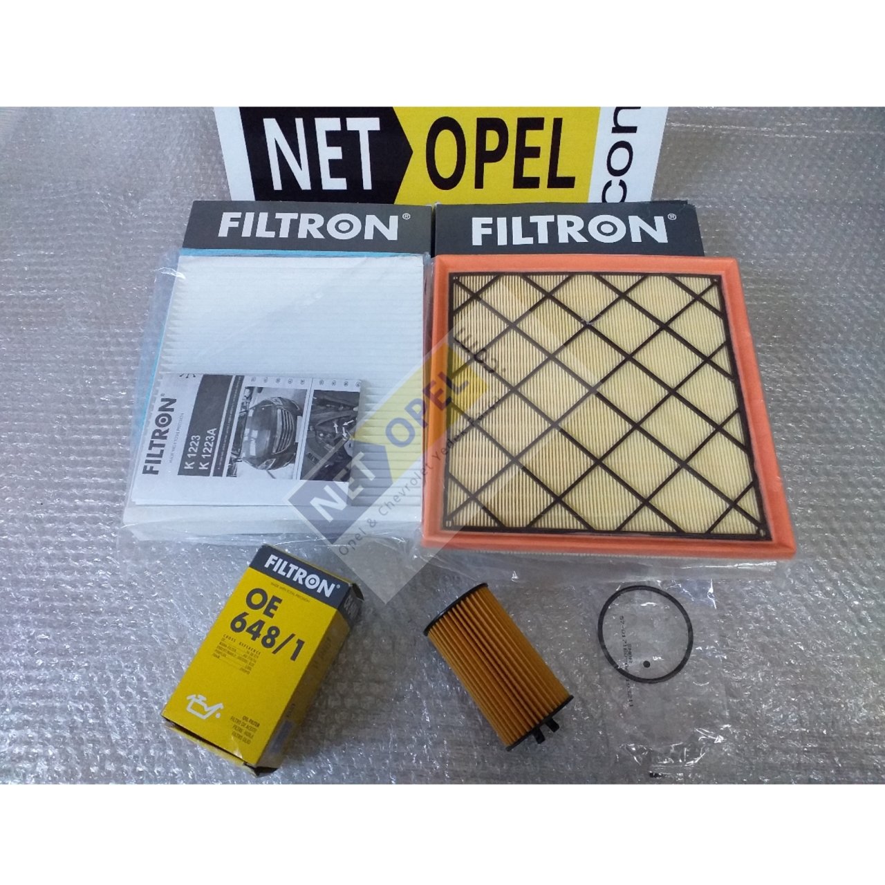 Opel Zafira C Filtre Bakım Seti 1.6 Motor FİLTRON-