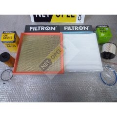 Opel Zafira C Filtre Bakım Seti 1.6 Dizel FİLTRON