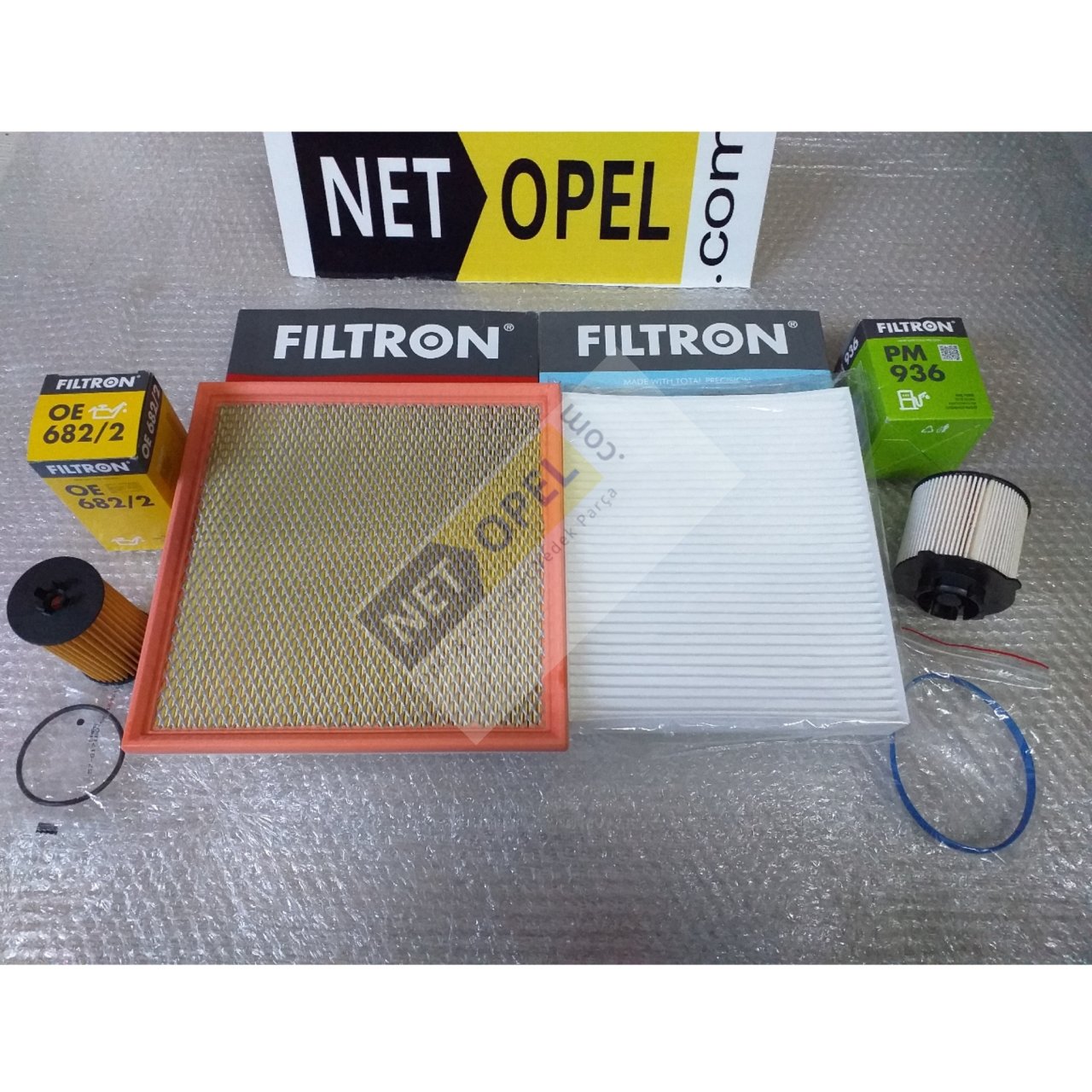 Opel Zafira C Filtre Bakım Seti 1.6 Dizel FİLTRON
