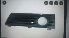 Opel Zafira B Sis Far Kapağı Izgarası Sis Li Sol 2005-2011 GM