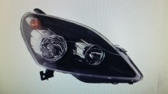 Opel Zafira B Far Lambası Sol ( Siyah - Füme ) 2005-2011 GM