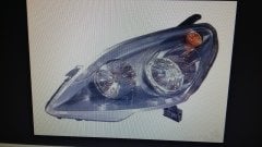 Opel Zafira B Far Lambası Sağ ( Siyah - Füme ) 2005-2011 GM