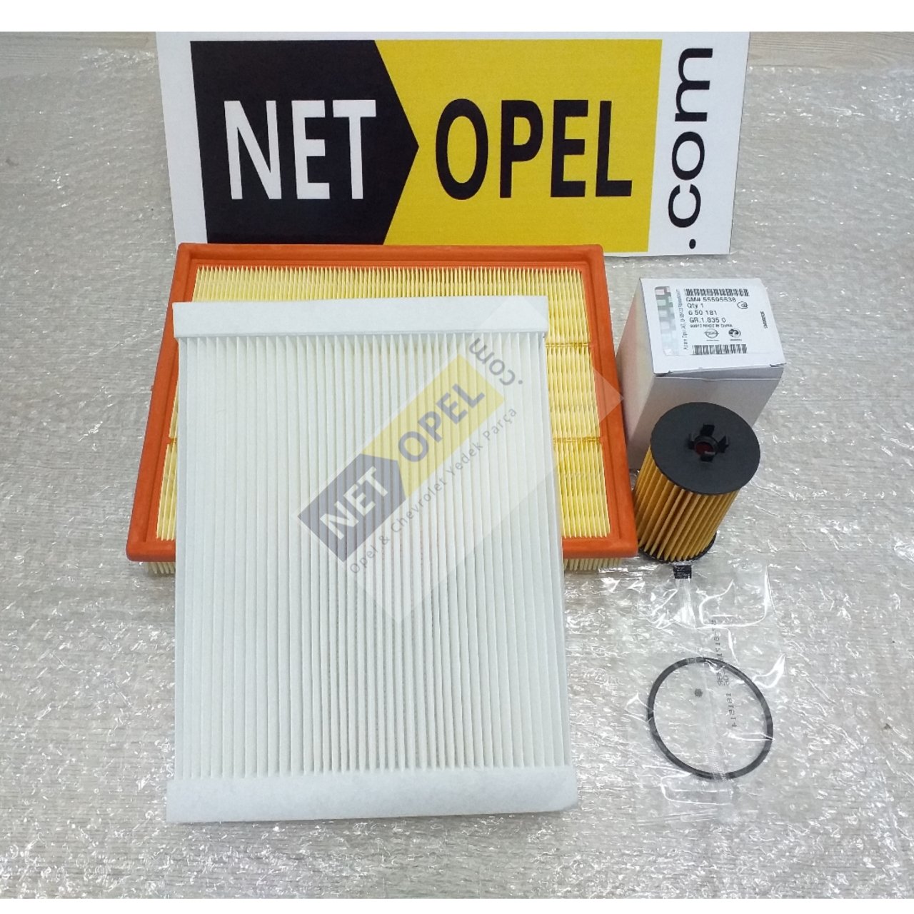 Opel Adam Filtre Bakım Seti 1.2 - 1.4 Motorlar GM