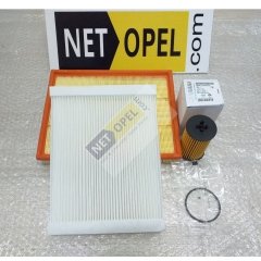 Opel Adam Filtre Bakım Seti 1.2 - 1.4 Motorlar GM