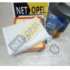 Opel Adam Filtre Bakım Seti Motor Yağlı 1.2-1.4 Motorlar BOSCH
