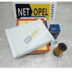 Opel Adam Filtre Bakım Seti 1.2 -1.4 Motorlar BOSCH