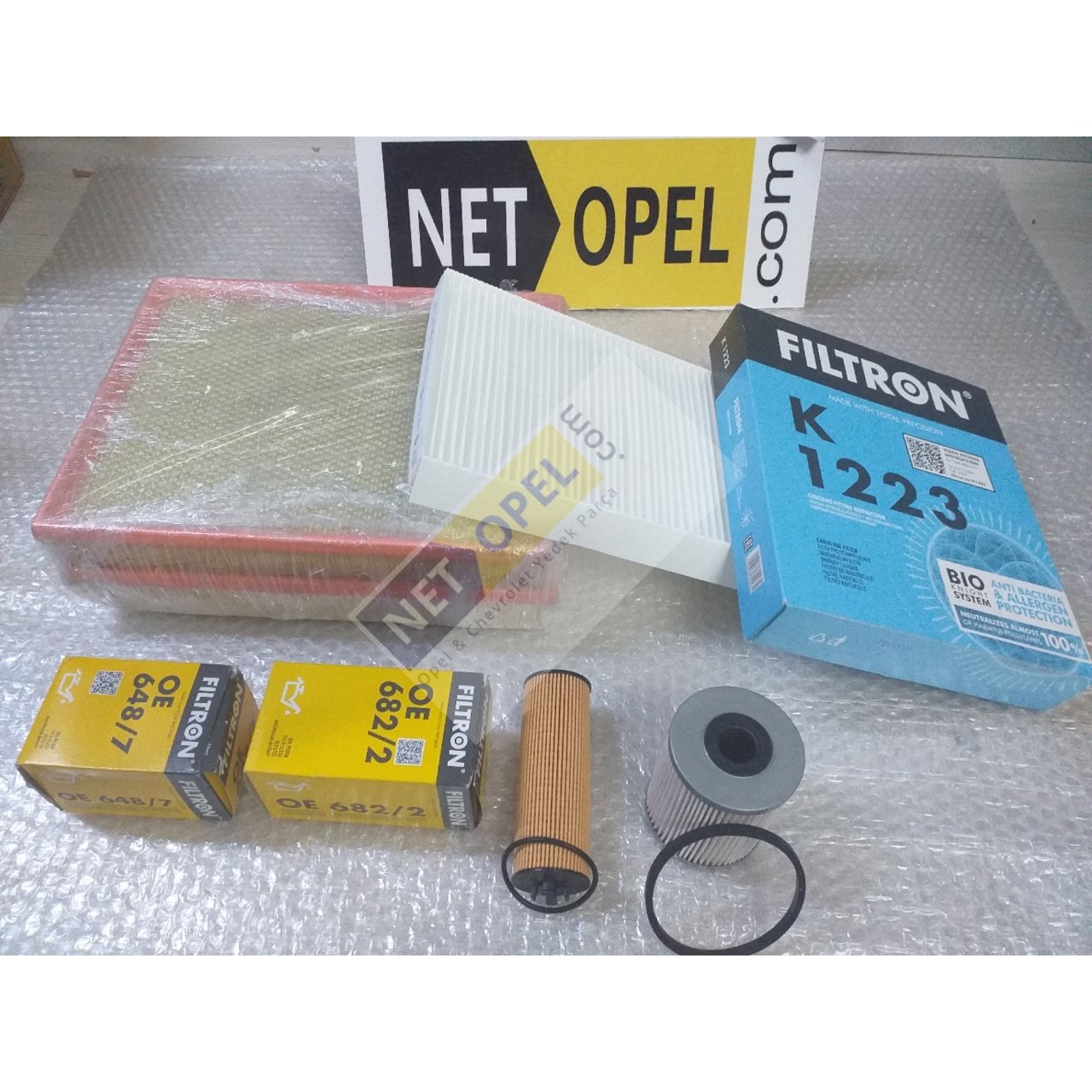 Opel Movano B Filtre Bakım Seti 2.3 Motor 2010-2019