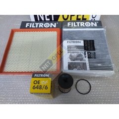 Opel Astra J Filtre Bakım Seti  A14XER - A16XER Motorlar FİLTRON