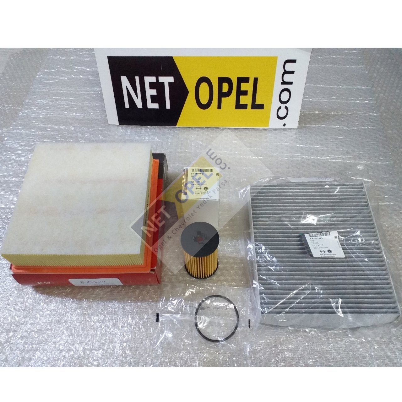 Opel Meriva B Filtre Bakım Seti 1.4 Motor GM