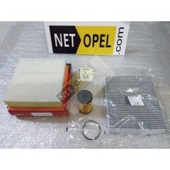 Opel Meriva B Filtre Bakım Seti 1.4 Motor GM