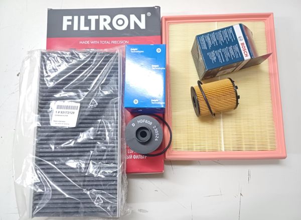 Opel Vectra C Filtre Bakım Seti 1.9 Motorlar FİLTRON BOSCH