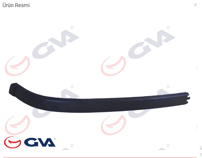 Opel Combo C Tampon Alt Lastik Karlık Ön Sağ 2004-