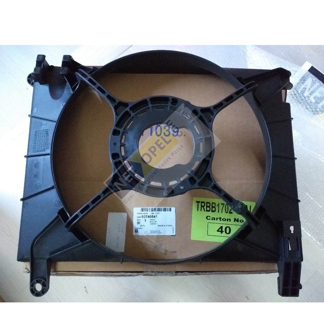Chevrolet Kalos Radyatör Fan Davlumbazı 1.4 Motor GM