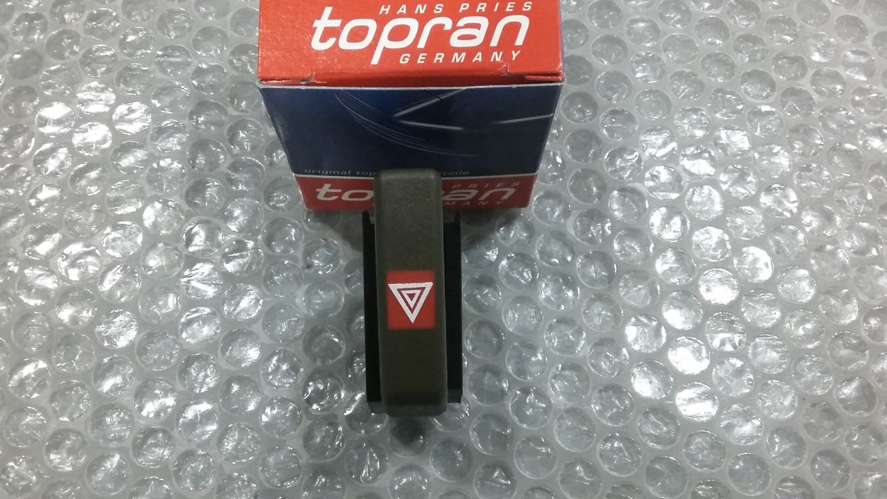 Opel Vectra A Dörtlü Flaşör Düğmesi ( Gri ) 1988-1995 TOPRAN Marka