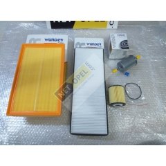 Opel Vectra B Filtre Bakım Seti 1.8 Motor WUNDER